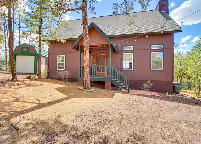 Mtn-view Hilltop Hideaway W/ Deck In Show Show Low