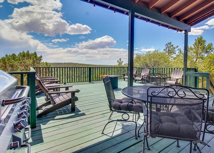 Сasa de vacaciones Mtn-view Hilltop Hideaway W/ Deck In Show