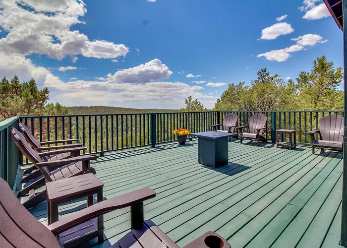Mtn-view Hilltop Hideaway W/ Deck In Show Show Low